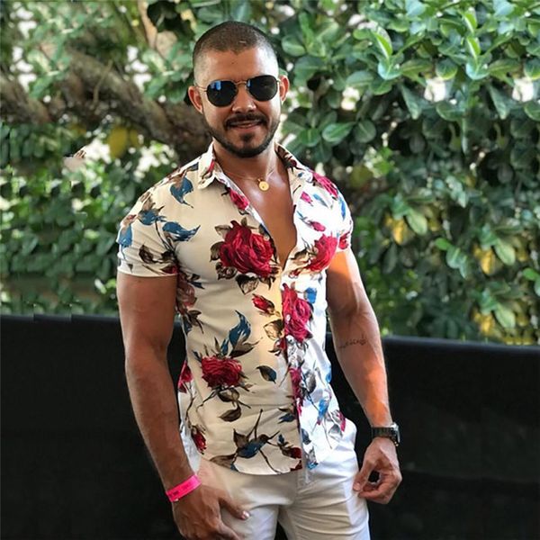 camisa masculina estampada мужчины повседневные лето напечатаны с коротким рукавом гавайская топ блузка мужские рубашки с цветами, White;black
camisa masculina estampada мужчины повседневные лето напечатаны с коротким рукавом гавайская топ блузка мужские рубашки с цветами, White;black