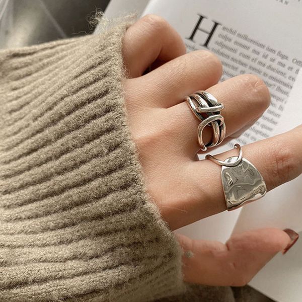 fashion width surface knot winding silver ring open finger ring for women jewelry gifts fashion accessories
fashion width surface knot winding silver ring open finger ring for women jewelry gifts fashion accessories