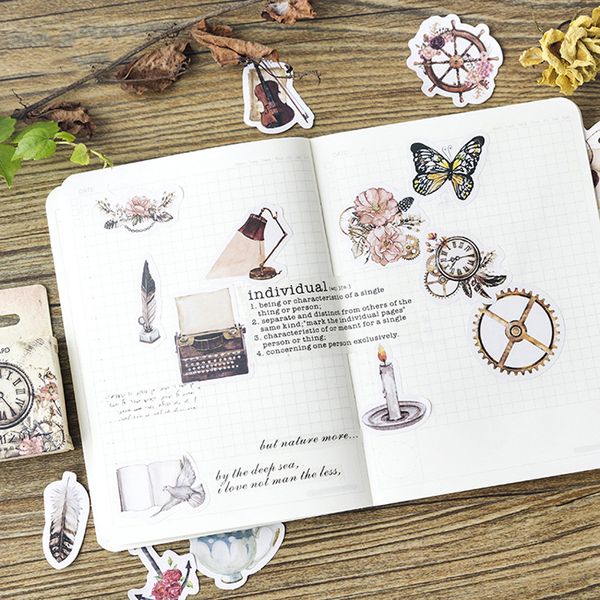 46 pcs/pack vintage journal travel paper crafting diary japanese stickers scrapbooking teacher gifts stationery supplies, Purple;pink
46 pcs/pack vintage journal travel paper crafting diary japanese stickers scrapbooking teacher gifts stationery supplies, Purple;pink