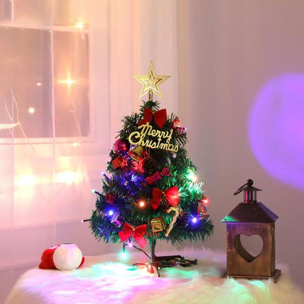 christmas decorations 50cm pvc mini tree with decoration accessories + xmas light string santa claus year
christmas decorations 50cm pvc mini tree with decoration accessories + xmas light string santa claus year