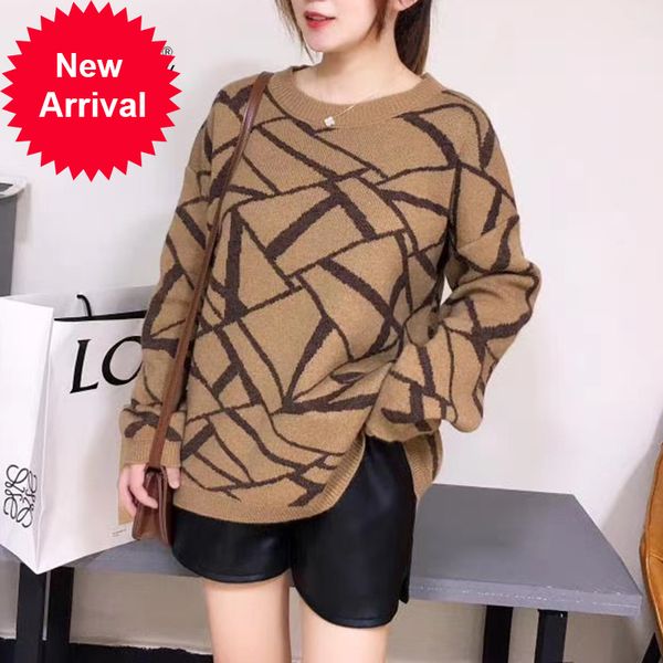 female blouses of large geometric size autumn long sleeve warm thick winter knitted casual jumper loose pullovers c-223-2, White;black
female blouses of large geometric size autumn long sleeve warm thick winter knitted casual jumper loose pullovers c-223-2, White;black