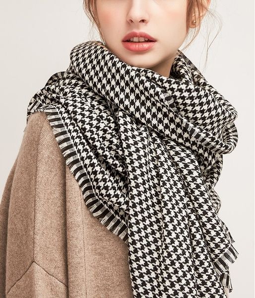 2021 new houndstooth scarf woman female bandage plaid men's women's winter scarves cashmere holiday gifts ullp, Blue;gray
2021 new houndstooth scarf woman female bandage plaid men's women's winter scarves cashmere holiday gifts ullp, Blue;gray