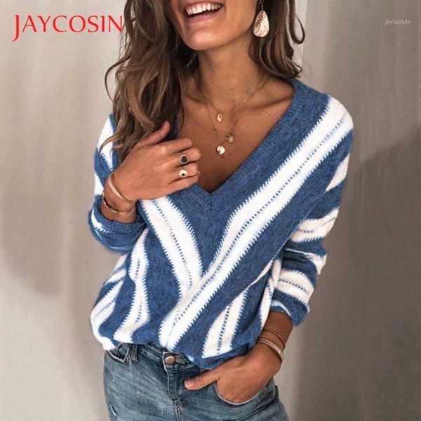jaycosin sweater women v neck autumn winter knitwear casual long sleeve jumper pull femme warm sweter pullover blusas 5xl1, White;black
jaycosin sweater women v neck autumn winter knitwear casual long sleeve jumper pull femme warm sweter pullover blusas 5xl1, White;black