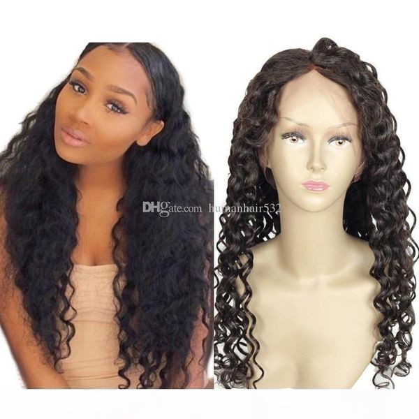 full lace human hair wigs with baby hair brazilian deep curly remy hair for black women, Black;brown
full lace human hair wigs with baby hair brazilian deep curly remy hair for black women, Black;brown