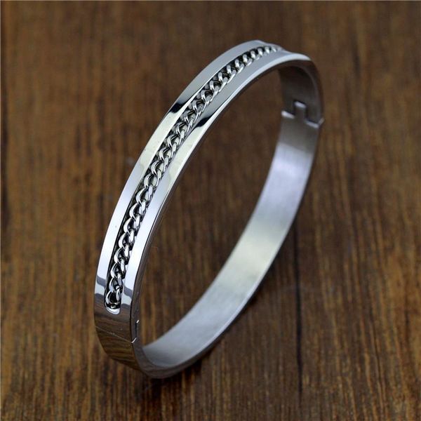 2020 новых прибытия 8мм цепи браслетов для женщин bijoux 316l нержавеющей стали браслеты western ювелирных рождественских подарков, Black
2020 новых прибытия 8мм цепи браслетов для женщин bijoux 316l нержавеющей стали браслеты western ювелирных рождественских подарков, Black