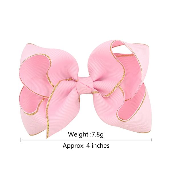 color 4 12 inch solid grosgrain ribbon bow with gold verge hair clip for girls handemade hair accessories 768 cy7b, Slivery;white
color 4 12 inch solid grosgrain ribbon bow with gold verge hair clip for girls handemade hair accessories 768 cy7b, Slivery;white