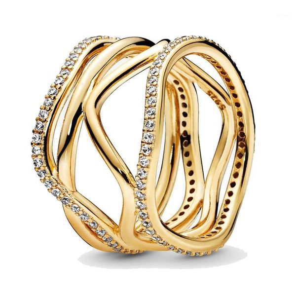 2019 autumn new 925 sterling silver pans shine swirling lines ring original for women wedding party diy fine jewelry gift1, Slivery;golden
2019 autumn new 925 sterling silver pans shine swirling lines ring original for women wedding party diy fine jewelry gift1, Slivery;golden