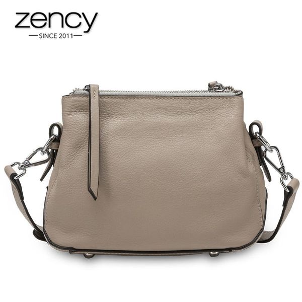 zency simple style women shoulder bag 100% genuine leather lady crossbody bag black grey fashion tote handbag
zency simple style women shoulder bag 100% genuine leather lady crossbody bag black grey fashion tote handbag
