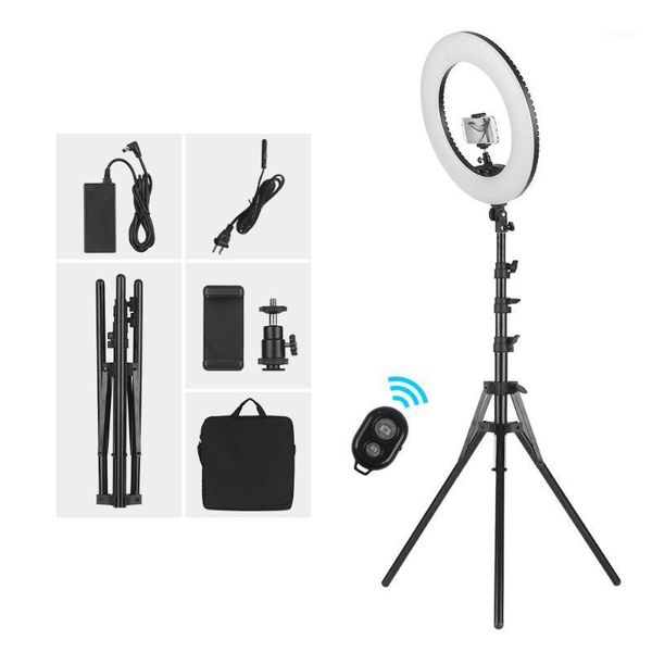 flash heads 18" dimmable smd led ring light 48w stepless 3200k-5600k lighting ringlight tripod stand for youtube video live streaming m
flash heads 18" dimmable smd led ring light 48w stepless 3200k-5600k lighting ringlight tripod stand for youtube video live streaming m