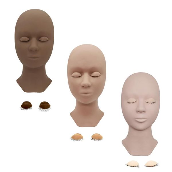 false eyelashes replaceable eyelids training mannequin flat head silicone for eyelash extension makeup model heads
false eyelashes replaceable eyelids training mannequin flat head silicone for eyelash extension makeup model heads
