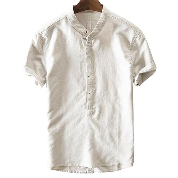 2020 мужские хлопчатобумажные льняные рубашки chemise homme летнее с коротким рукавом сплошной цвет хенли рубашка повседневная стройная подх, White;black
2020 мужские хлопчатобумажные льняные рубашки chemise homme летнее с коротким рукавом сплошной цвет хенли рубашка повседневная стройная подх, White;black