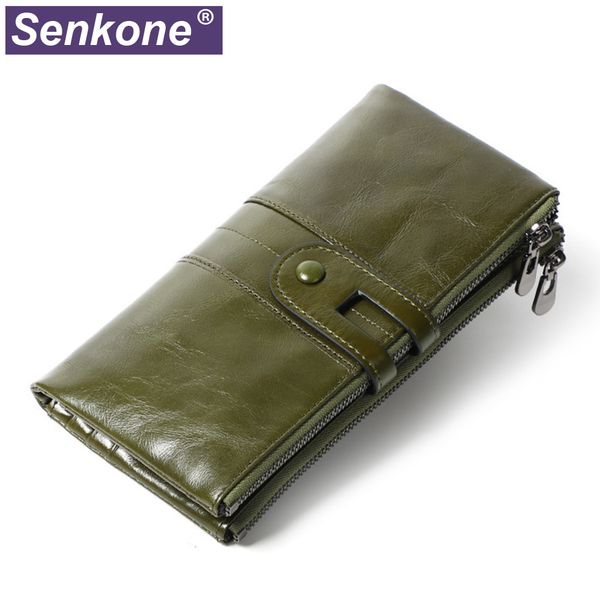 wallets women 100% genuine leather card holder wallet women's long wallet zipper purse coin purse money bag cluth c1115, Red;black
wallets women 100% genuine leather card holder wallet women's long wallet zipper purse coin purse money bag cluth c1115, Red;black