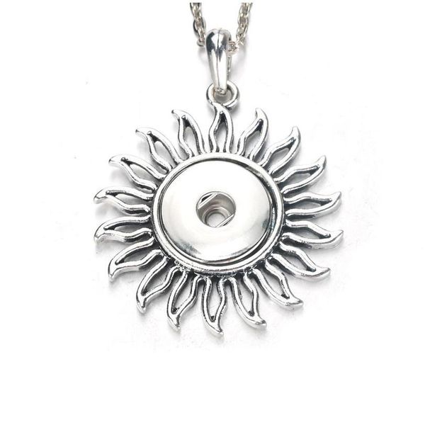 new fashion flower necklace snap button pendant necklace fit 18mm buttons charm fashion women bbyfww, Silver
new fashion flower necklace snap button pendant necklace fit 18mm buttons charm fashion women bbyfww, Silver