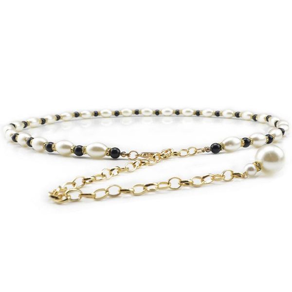belts women belt waist chain dress decoration metal pearl fashion elegant all-match, Black;brown
belts women belt waist chain dress decoration metal pearl fashion elegant all-match, Black;brown