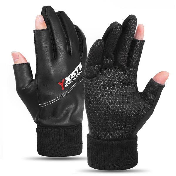 winter large men's fishing warm riding driving antiskid windproof waterproof gloves male exposed fingers
winter large men's fishing warm riding driving antiskid windproof waterproof gloves male exposed fingers