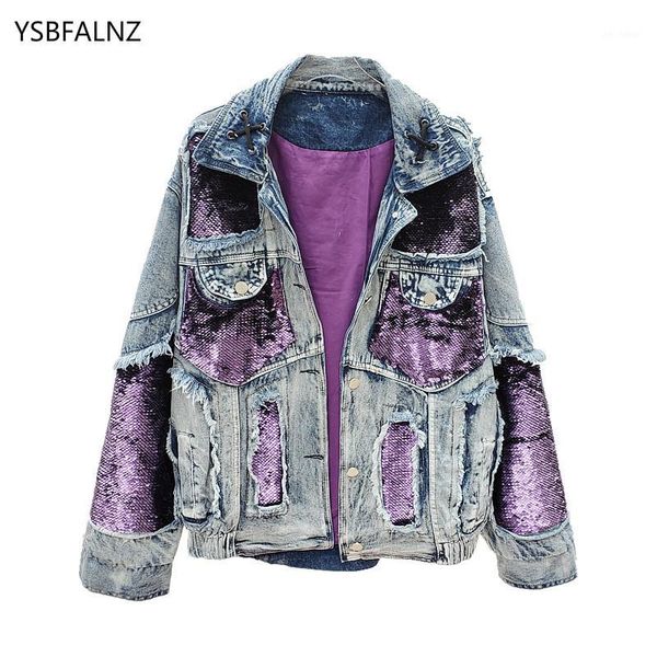 sequins spliced denim jacket autumn women loose fashion harajuku bf short jean coats female jackets hole roupas femininas1, Black;brown
sequins spliced denim jacket autumn women loose fashion harajuku bf short jean coats female jackets hole roupas femininas1, Black;brown