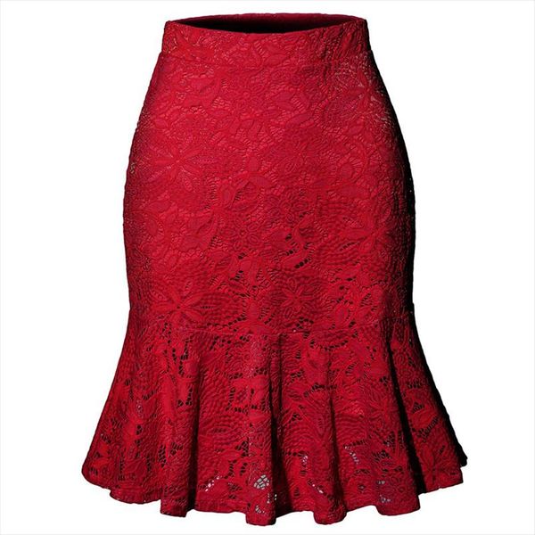 2020 new red casual solid high waist office lady lace skirts for women pleated mermaid skirt ladies elegant skirts bottom, Black
2020 new red casual solid high waist office lady lace skirts for women pleated mermaid skirt ladies elegant skirts bottom, Black