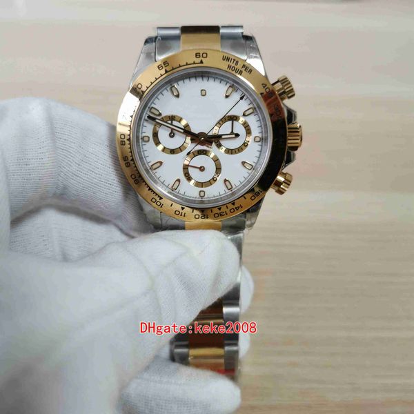 bpf watches luminescent men wristwatches 116508 116503 40mm gold & steel yellow white dial two tones eta 7750 chronograph working automatic, Slivery;brown
bpf watches luminescent men wristwatches 116508 116503 40mm gold & steel yellow white dial two tones eta 7750 chronograph working automatic, Slivery;brown