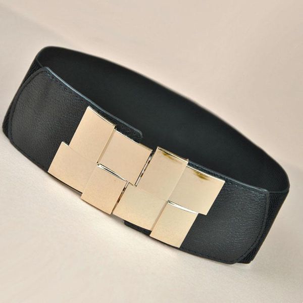 fashion women's elastic waistband wide belt multicolor square buckle dress decorative belt female slim elastic, Black;brown
fashion women's elastic waistband wide belt multicolor square buckle dress decorative belt female slim elastic, Black;brown