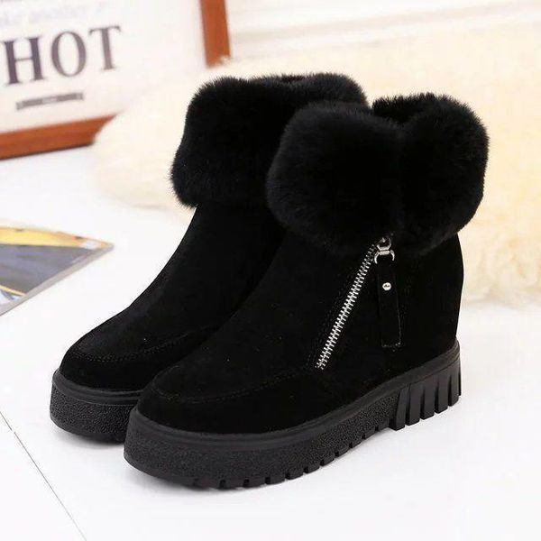 boots women snow fur 2021 warm winter ankle wedges high heels ladies flats shoes -20 degress1, Black
boots women snow fur 2021 warm winter ankle wedges high heels ladies flats shoes -20 degress1, Black