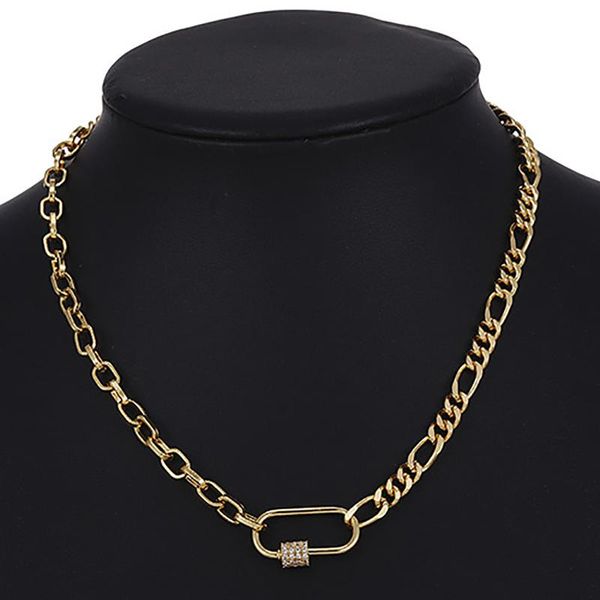 chokers zhini fashion gold color punk round circle thick chain choker necklace charming zircon pendant statement jewelry 2021, Golden;silver
chokers zhini fashion gold color punk round circle thick chain choker necklace charming zircon pendant statement jewelry 2021, Golden;silver