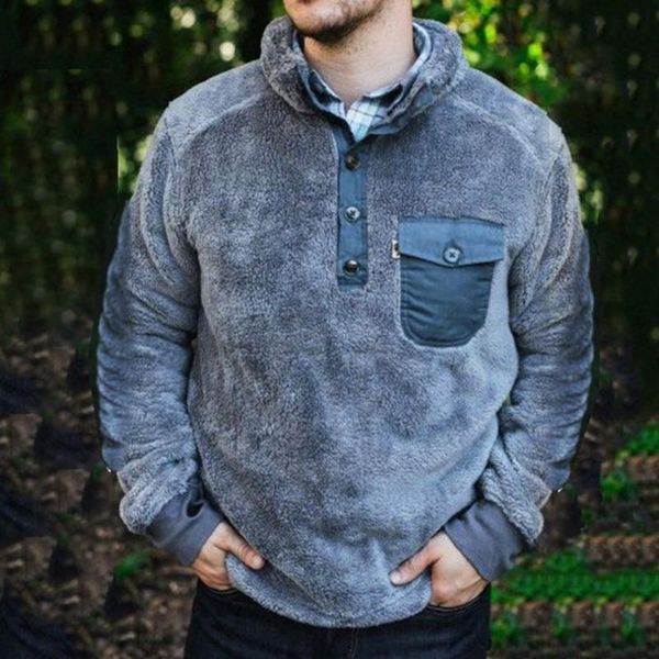 2021 plush sweatshirts men's clothing men sweatshirt solid pocket long sleeve pullovers winter clothes casual for male, Black
2021 plush sweatshirts men's clothing men sweatshirt solid pocket long sleeve pullovers winter clothes casual for male, Black