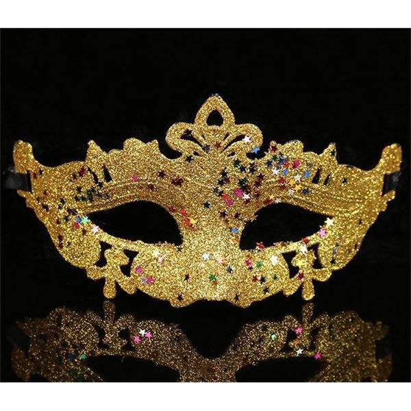 with gold glitter party sparkle masquerade venetian mask mardi gras costume sn1161
with gold glitter party sparkle masquerade venetian mask mardi gras costume sn1161