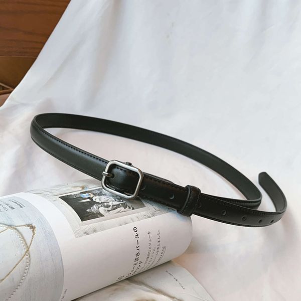 square pin button matte pressed line small women's decoration with jeans skirt versatile leather thin belt, Black;brown
square pin button matte pressed line small women's decoration with jeans skirt versatile leather thin belt, Black;brown