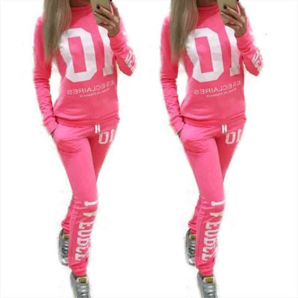 2 pieces set women clothing autumn number printed sweatshirt and pants casual sweatpants sweatshirt sports suits women set, White
2 pieces set women clothing autumn number printed sweatshirt and pants casual sweatpants sweatshirt sports suits women set, White