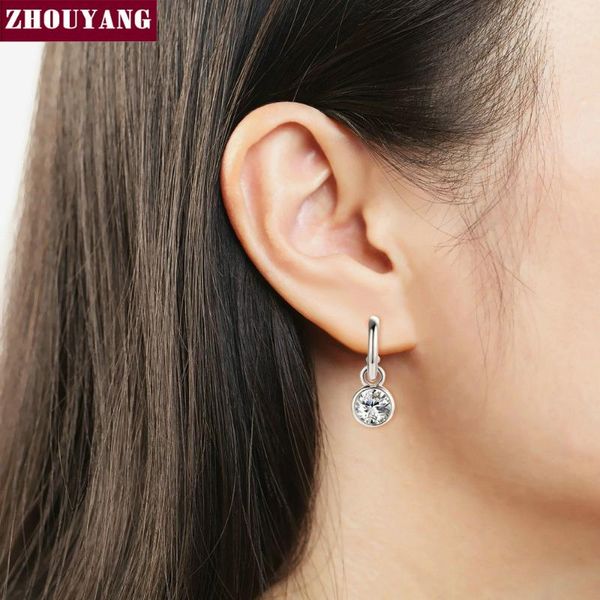 stud zhouyang zye121 classic crystal earring silver color genuine austrian, Golden;silver
stud zhouyang zye121 classic crystal earring silver color genuine austrian, Golden;silver