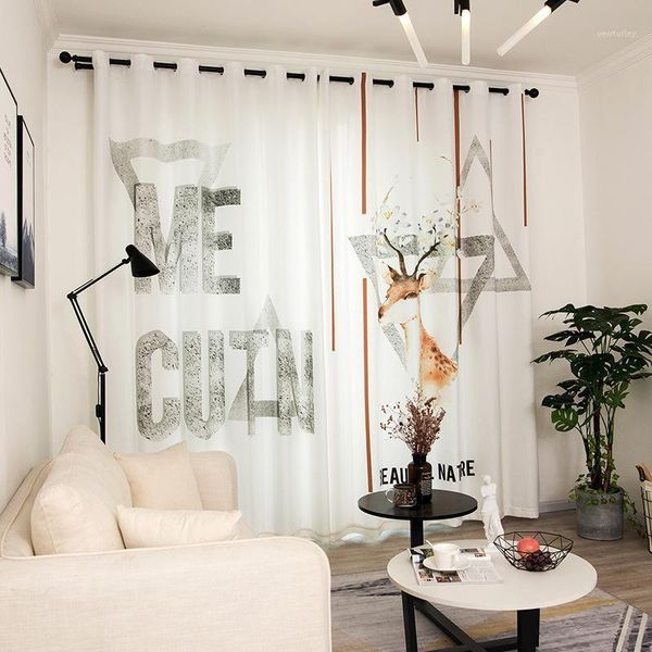 curtain & drapes modern simple wind 3d sika deer printing curtains for living dining room bedroom.1
curtain & drapes modern simple wind 3d sika deer printing curtains for living dining room bedroom.1