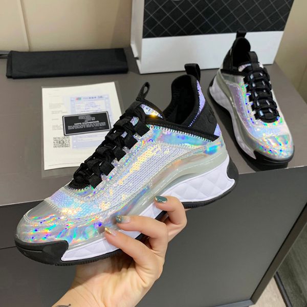 new paris casual c luxurys boots shoes glitter designers shoes brand spangly spring vintage sneakers trainers women chaussures flat pla ucwp, Black
new paris casual c luxurys boots shoes glitter designers shoes brand spangly spring vintage sneakers trainers women chaussures flat pla ucwp, Black