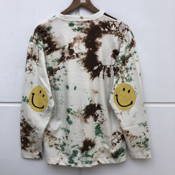 tie dye mens long sleeve t shirt smile face printed tee high fashion streetwear hip hop t shirts pullover, White;black
tie dye mens long sleeve t shirt smile face printed tee high fashion streetwear hip hop t shirts pullover, White;black