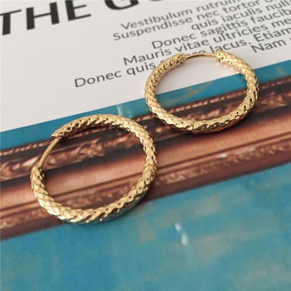 daily item gold color plating plain rough stainless steel small hoop earrings for women girl party gift career dainty, Golden;silver
daily item gold color plating plain rough stainless steel small hoop earrings for women girl party gift career dainty, Golden;silver
