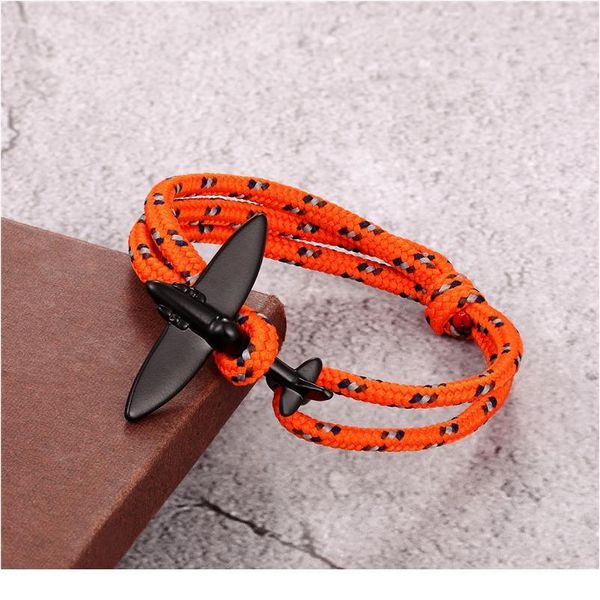 mkendn new arrival airplane anchor sport camping parachute cord survival bracelet men women buckle navy style fashion qylicw
mkendn new arrival airplane anchor sport camping parachute cord survival bracelet men women buckle navy style fashion qylicw