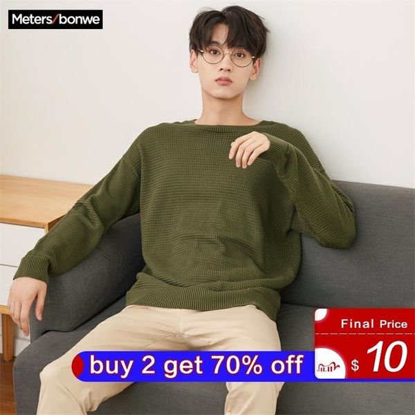 metersbonwe brand spring autumn fashion long sleeve knitted men cotton sweater clothes 201214, White;black
metersbonwe brand spring autumn fashion long sleeve knitted men cotton sweater clothes 201214, White;black