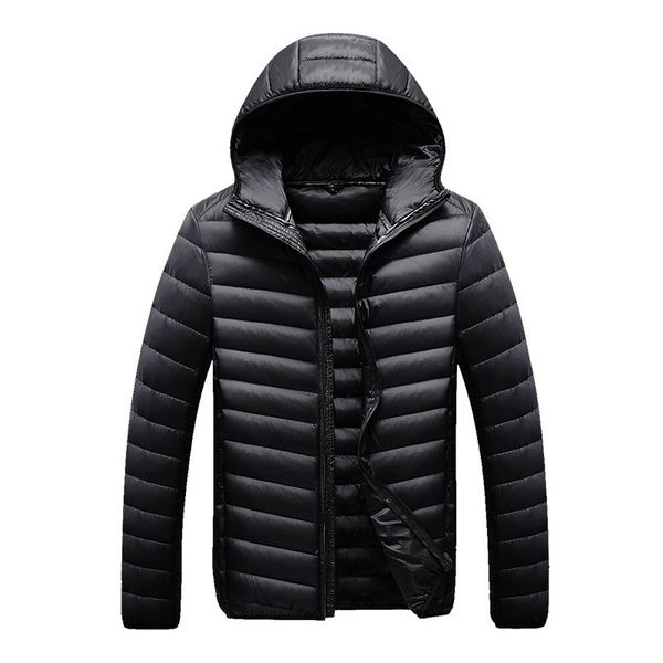 90 light jacket short brand fashion autumn and winter 2020 white duck down men's stand collar coat, Black
90 light jacket short brand fashion autumn and winter 2020 white duck down men's stand collar coat, Black
