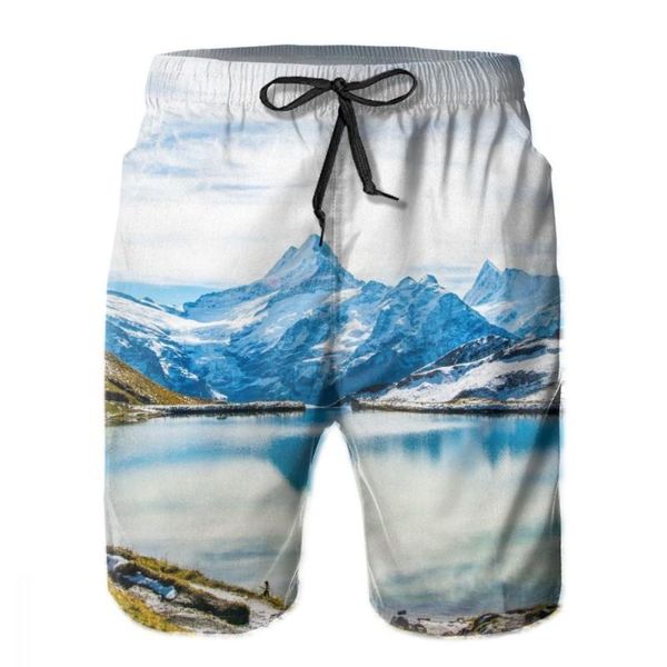 men's beach short swim shorts snow mountain lake surfing maillot de bain sport men's board shorts swimwear, White;black
men's beach short swim shorts snow mountain lake surfing maillot de bain sport men's board shorts swimwear, White;black