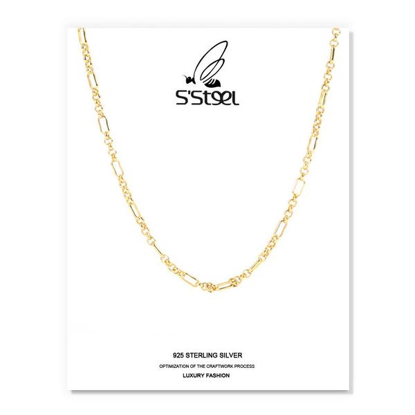 s'steel chain necklaces for women 925 sterling silver for women minimalist korean gold necklace bijoux argent 925 fine jewelry
s'steel chain necklaces for women 925 sterling silver for women minimalist korean gold necklace bijoux argent 925 fine jewelry