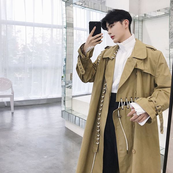 2021 New Asymmetrical Design of Rope Belt in Autumn Is Long Overlap-jacket with No Buckle Jacket. 8QO9, Tan;black
2021 New Asymmetrical Design of Rope Belt in Autumn Is Long Overlap-jacket with No Buckle Jacket. 8QO9, Tan;black