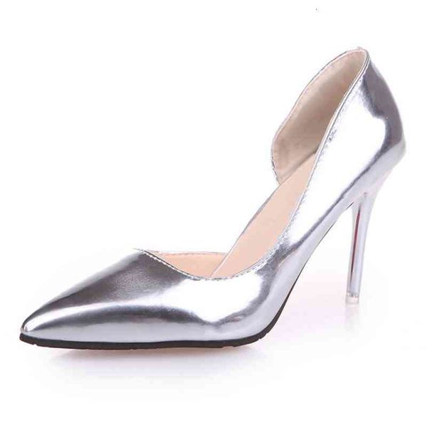 xia ladies wild silver temperament high heels pointed shallow mouth thin with side empty single shoes in the heel1, Black
xia ladies wild silver temperament high heels pointed shallow mouth thin with side empty single shoes in the heel1, Black