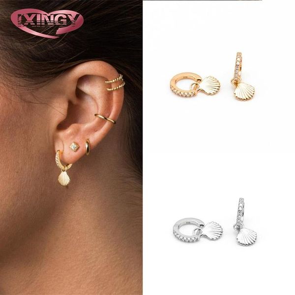 new arrival mini shell small hoop earrings for women 925 sterling silver stud earrings gold silver color student party jewelry, Golden;silver
new arrival mini shell small hoop earrings for women 925 sterling silver stud earrings gold silver color student party jewelry, Golden;silver