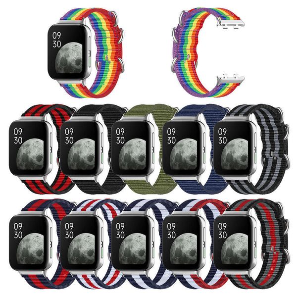 suitable for oppo smart bracelet color canvas nylon watch strap 41mm / 46mmbgt
suitable for oppo smart bracelet color canvas nylon watch strap 41mm / 46mmbgt
