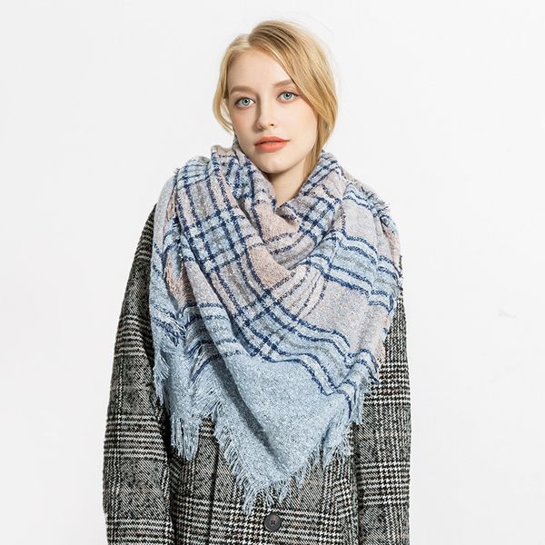 autumn and winter new cashmere like loop yarn multi stripe fashion square scarf fringed scarf square scarf, Blue;gray
autumn and winter new cashmere like loop yarn multi stripe fashion square scarf fringed scarf square scarf, Blue;gray