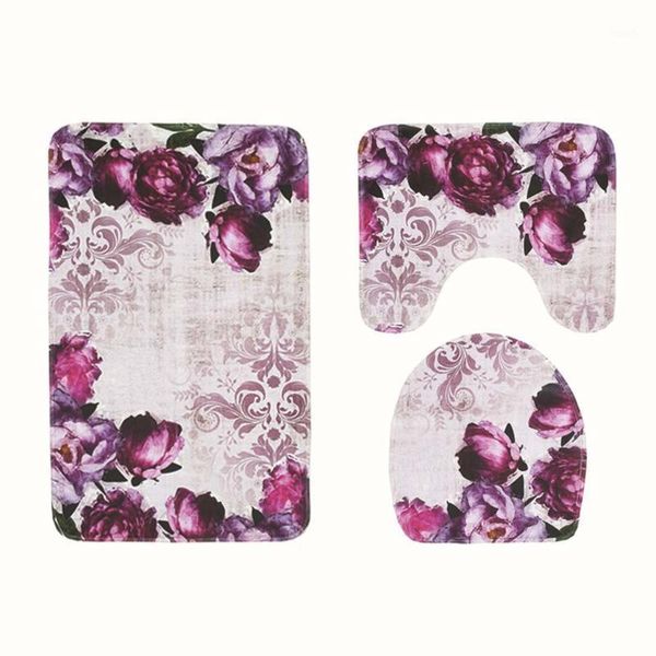 3pcs set purple flower bathroom carpet toilet u type bath mats set non-slip pedestal floor rug lid toilet seat cover bath mat1
3pcs set purple flower bathroom carpet toilet u type bath mats set non-slip pedestal floor rug lid toilet seat cover bath mat1