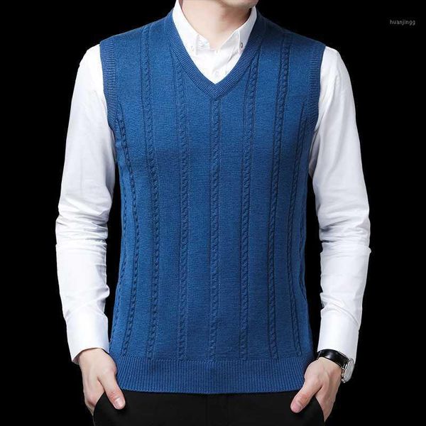 xjxks fashion v-neck men vest 2020 autumn winter new high-end cashmere knitted sleeveless sweater men pullover1, Black;white
xjxks fashion v-neck men vest 2020 autumn winter new high-end cashmere knitted sleeveless sweater men pullover1, Black;white
