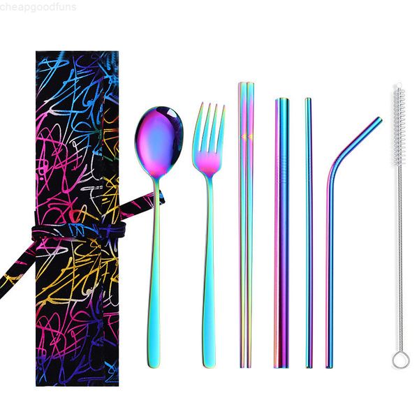 stainless steel cutlery chopsticks spoons knife cleaning brush reusable dinnerware set summer juice milk tea straws sets
stainless steel cutlery chopsticks spoons knife cleaning brush reusable dinnerware set summer juice milk tea straws sets