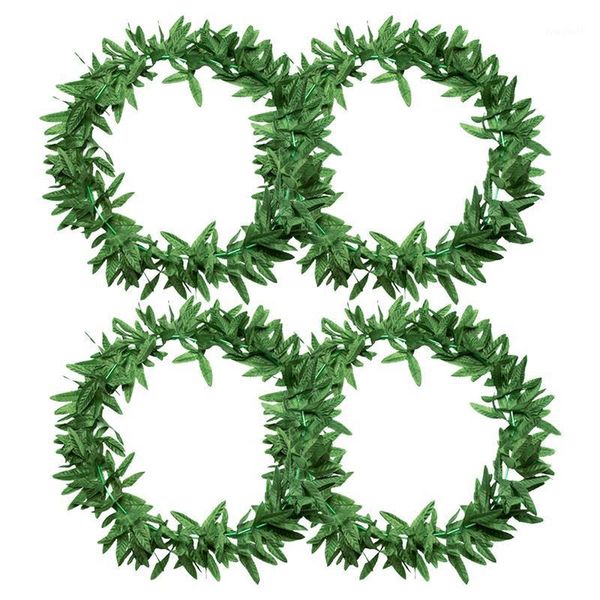 4/6pcs simulated green leaf wreath garland pendant wreath wedding pendant decorative door ornament garland party home decoration1
4/6pcs simulated green leaf wreath garland pendant wreath wedding pendant decorative door ornament garland party home decoration1