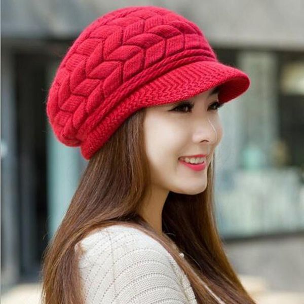 knitted hat women winter hats for women ladies beanie girls skullies caps bonnet femme snapback warm wool hat sombrero mujer, Blue;gray 
knitted hat women winter hats for women ladies beanie girls skullies caps bonnet femme snapback warm wool hat sombrero mujer, Blue;gray