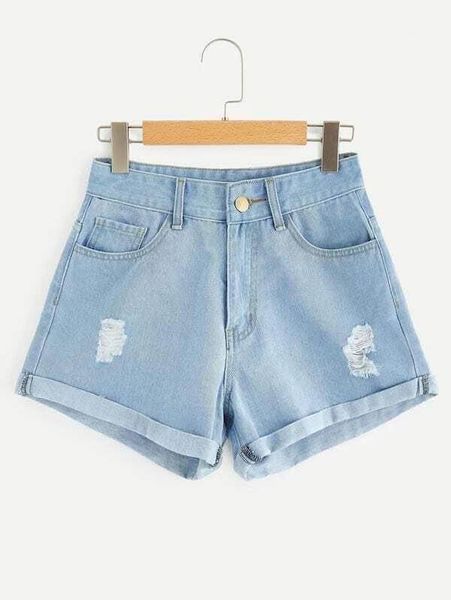 women's jeans middle waist crimping denim shorts women 2021 casual pockets hole burr lady short pants feminino chic ladies bottom1, Blue
women's jeans middle waist crimping denim shorts women 2021 casual pockets hole burr lady short pants feminino chic ladies bottom1, Blue